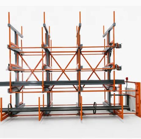 Heavy Duty Manual Telescopic Cantilever Shelf for Pipe Tube Bar