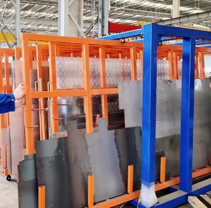Vertical Pull-out Sheet Metal Scrap Rack