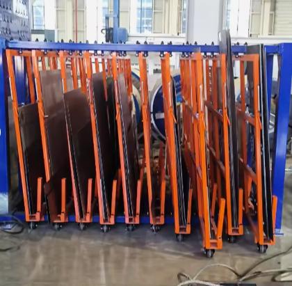 Vertical Pull-out Sheet Metal Scrap Rack