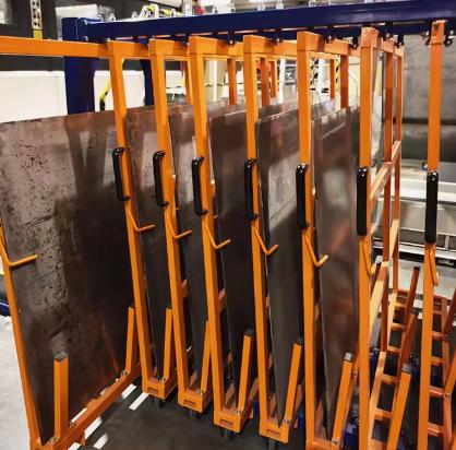 Vertical Pull-out Sheet Metal Scrap Rack
