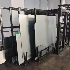 Heavy-Duty Vertical Steel Plate Scrap Holder – Industrial-Grade Storage for Demanding Workshops