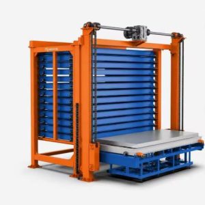 Smart ASRS Sheet Metal Storage System 5000kg Vertical Tower