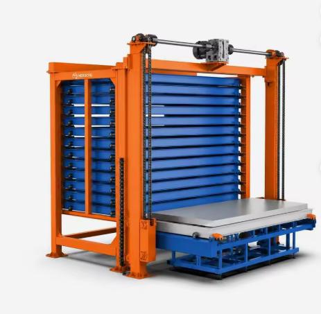 Smart ASRS Sheet Metal Storage System 5000kg Vertical Tower