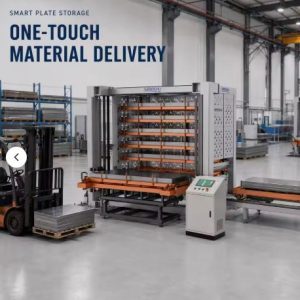 Multi-Tower Sheet Metal Storage System 6000x2500mm Automated