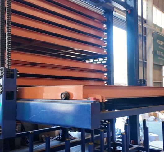 Multi-Tower Sheet Metal Storage System 6000x2500mm Automated