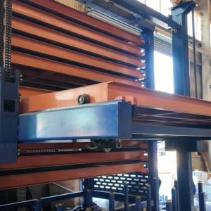 Heavy Duty Vertical Steel Plate Storage Tower 5000kg ASRS