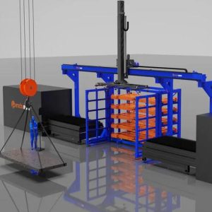 Composite Truss Gantry Robotic Arm for Loading Unloading