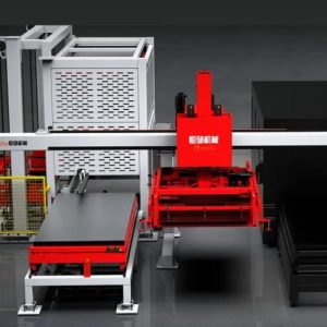 Double-Sided Gantry Truss Loading Manipulator for Sheet Metal