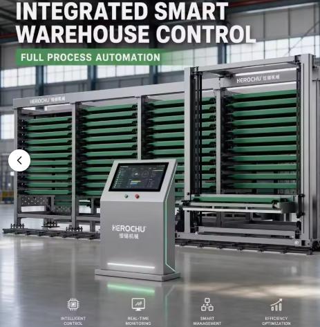 Automatic Multi-Tower Plate Storage Warehouse for Metal Fabrication