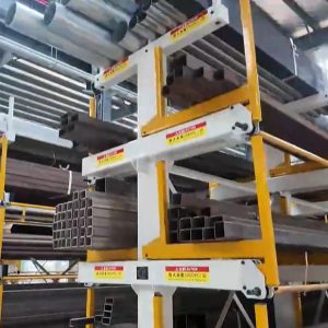 Long Span Steel Storage Rack for Profiles, Pipes & Extrusions