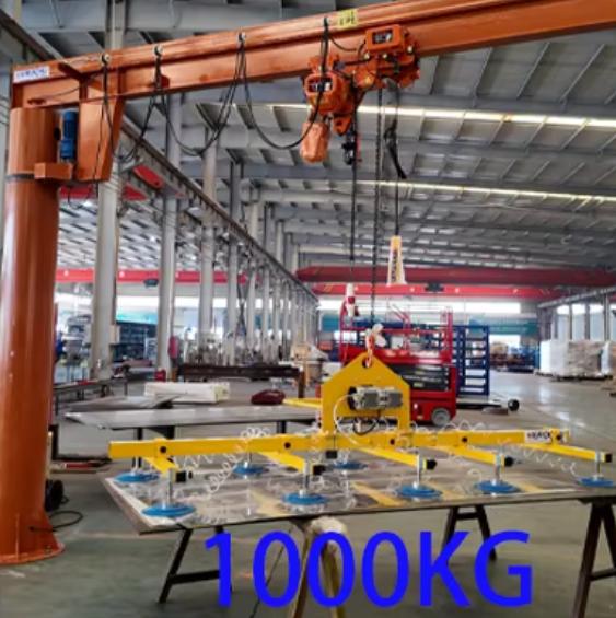 Heavy Duty Pneumatic Handling System for 500kg Sheet Metal Lifting