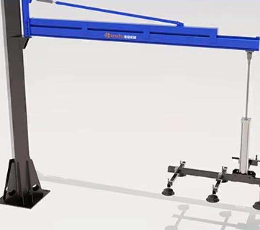 Heavy Duty Pneumatic Handling System for 500kg Sheet Metal Lifting
