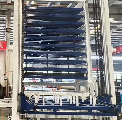 Smart Vertical Sheet Metal Storage System for Metal Fabrication