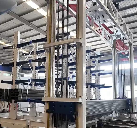 Fully Automatic Long Steel Pipe Profile Racking ASRS