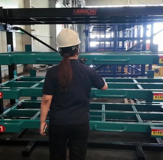 Crank-Out Steel Plate Drawer Type Racks for Organized Plate Storage
