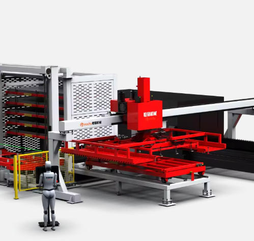Heavy Duty Automatic Steel Plate Storage Rack with WMS Integration