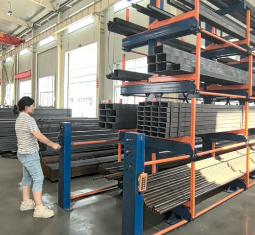 Heavy Duty Cantilever Racking for 6m Lumber & Timber Bundles