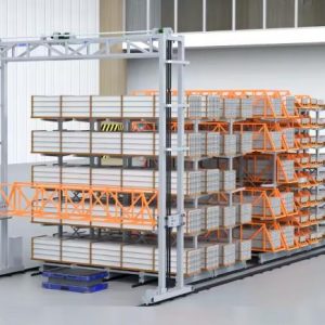Automated Heavy Duty Cantilever Warehouse for Steel Profiles