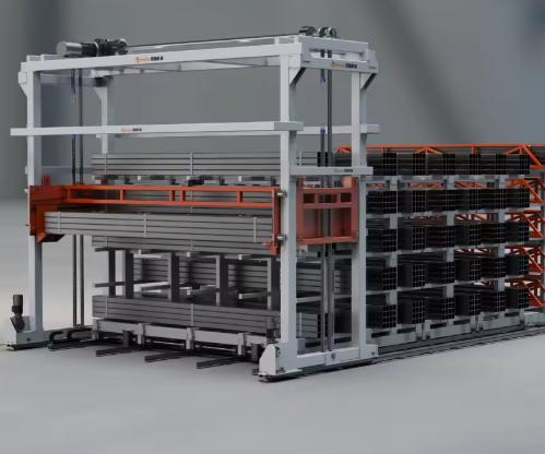 Automated Profile Silo Storage System | Herochu Smart Storage