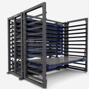 Hand Crank Sheet Metal Storage Rack Factory Direct Supply from Herochu