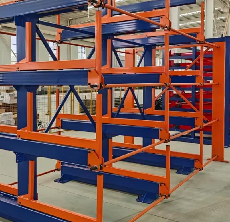 Cantilever Storage Rack System for 6m Aluminum Profiles