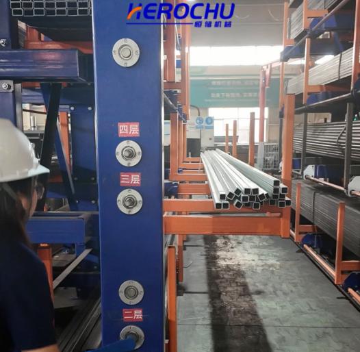 Heavy Duty Cantilever Pipe Storage Rack for Square Tubes