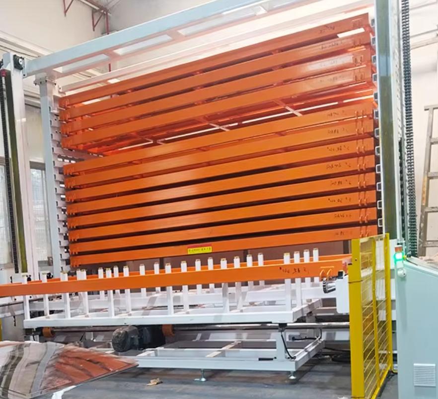 Automatic Plate Vertical Storage System for Metal Fabrication Workshops
