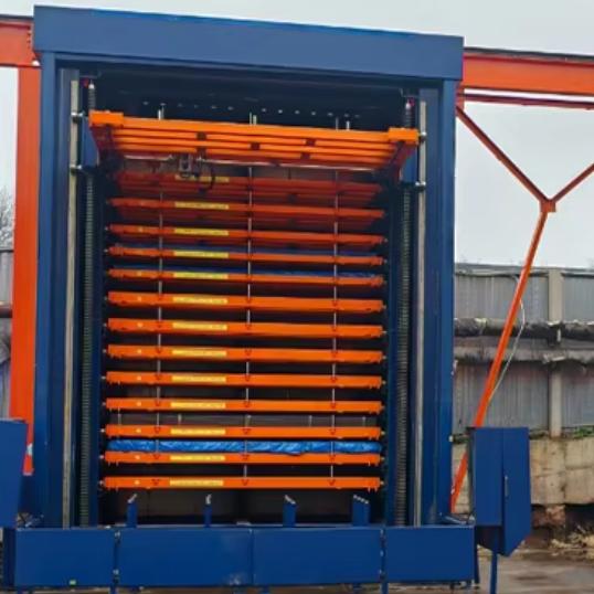 Automatic Classified Storage System for Metal Sheets with Intelligent Inventory Control