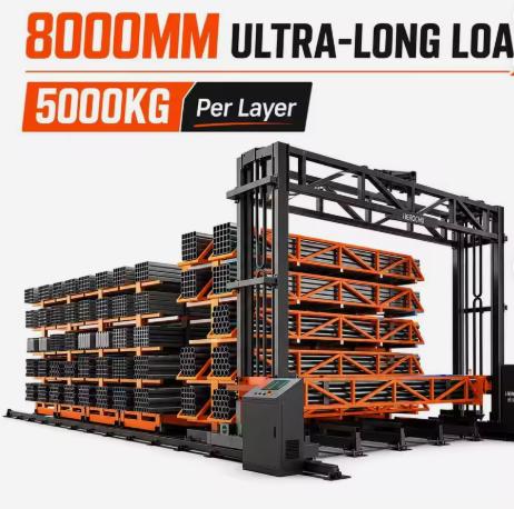 Gantry Automated Long Goods Storage for Steel Profiles and Pipes