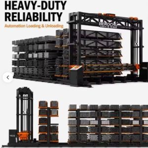 Heavy Duty Gantry ASRS for Steel Pipes & Metal Profiles