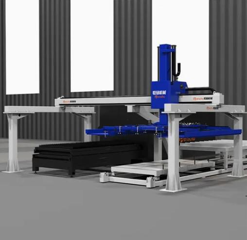 Sheet Metal Loading System for Laser Cutting