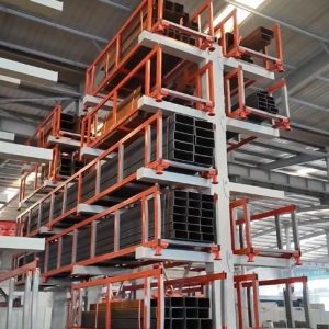 High-Density Profile Steel Racks for Bars, Pipes & Angles