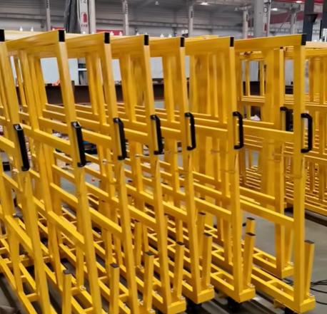 Vertical Sheet Metal Remnants Rack for Workshop Offcuts