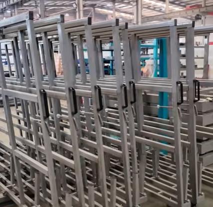Space-Saving Vertical Metal Sheet Rack Supplier