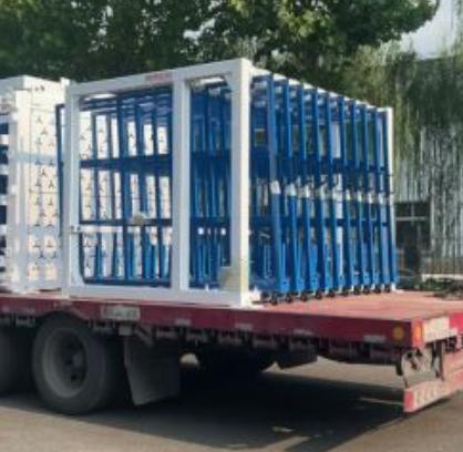 High-Density Vertical Sheet Rack for Metal Plates