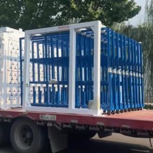 High-Density Vertical Sheet Rack for Metal Plates