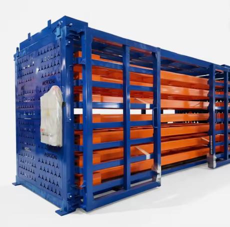 Electric Sheet Metal Storage Rack: Heavy Duty Drawer System