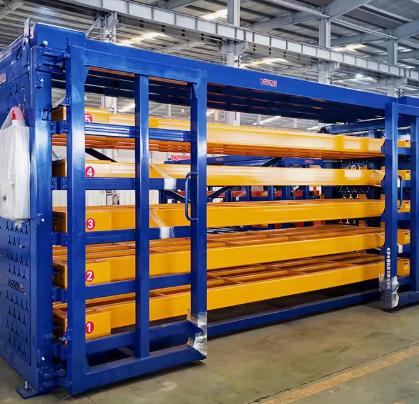 Electric Sheet Metal Storage Rack: Heavy Duty Drawer System
