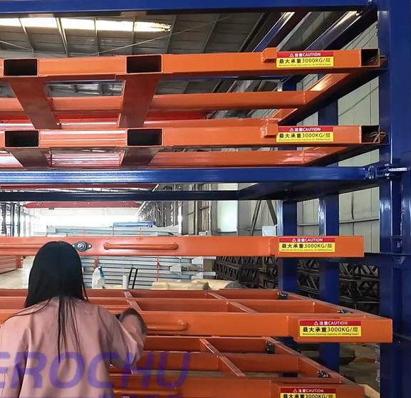 Hand Crank Sheet Metal Storage Rack Factory Direct Supply from Herochu