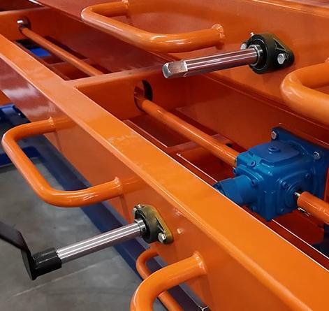Hand Crank Sheet Metal Storage Rack Factory Direct Supply from Herochu