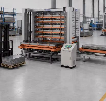 Intelligent Vertical Plate Storage Tower for High-Density Sheet Metal Warehousing