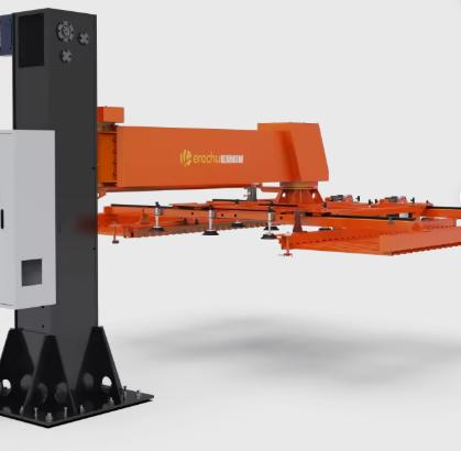 Servo Swing Steel Plate Suction Crane for Laser Cutting Machines