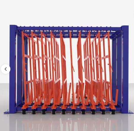 Vertical Scrap & Remnant Rack for Metal Workshops