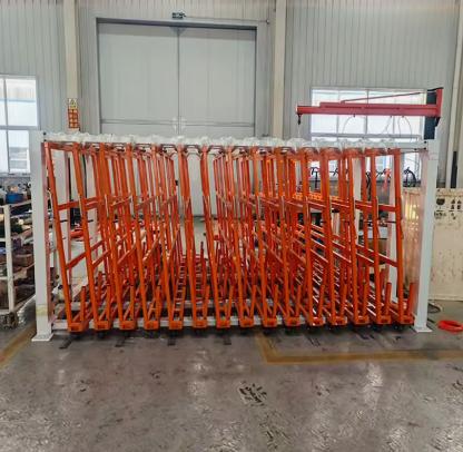 Roll-Out Vertical Sheet Metal Remnant Rack for Workshop Organization