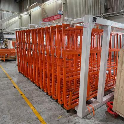 Roll-Out Vertical Sheet Metal Remnant Rack for Workshop Organization