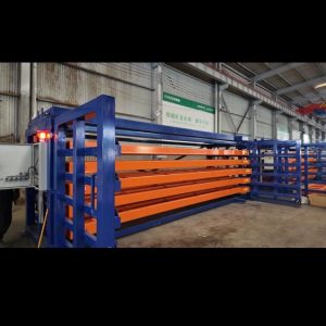 Motorized Sheet Metal Rack with Roll-Out Drawers