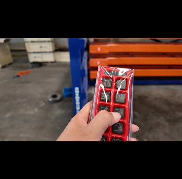 Motorized Sheet Metal Rack with Roll-Out Drawers