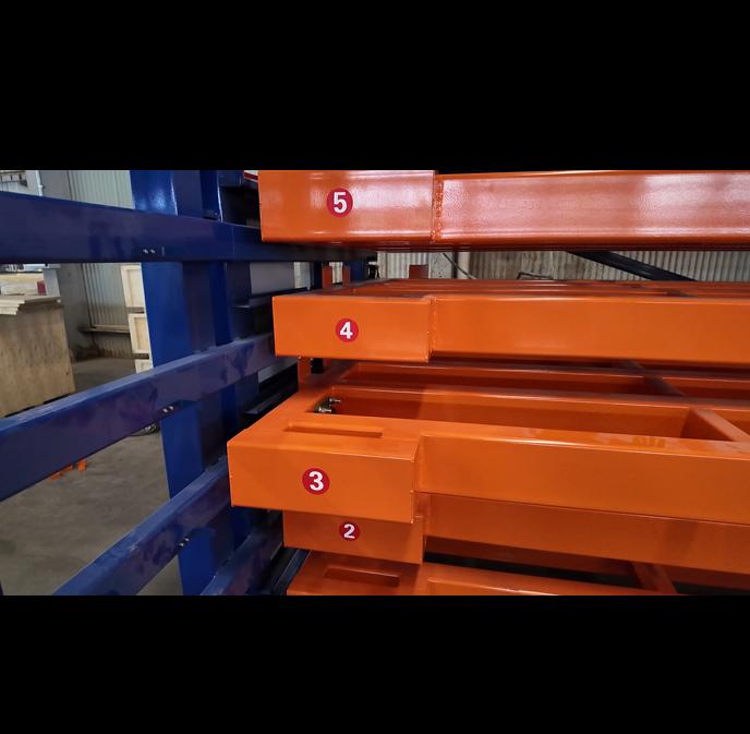 Factory Direct Sheet Storage Rack for 1.5 x 3 m Metal Plates