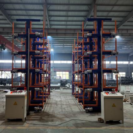 Industrial Pipe Storage Warehouse Rack for Aluminium Tube up to 8m