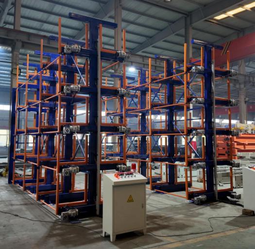 Industrial Pipe Storage Warehouse Rack for Aluminium Tube up to 8m
